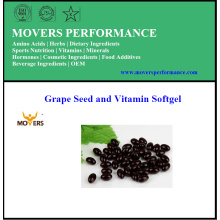 Semilla de uva pura de alta calidad superior y cápsula de vitamina